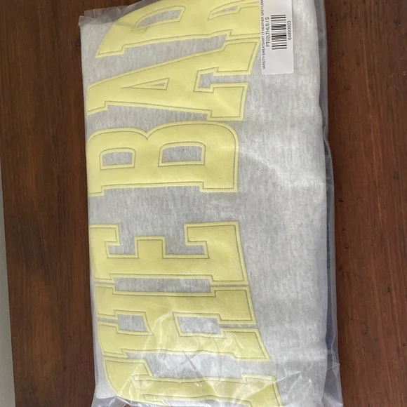 The Bar Gray and Yellow Sweatshirt - Picture 1 of 7